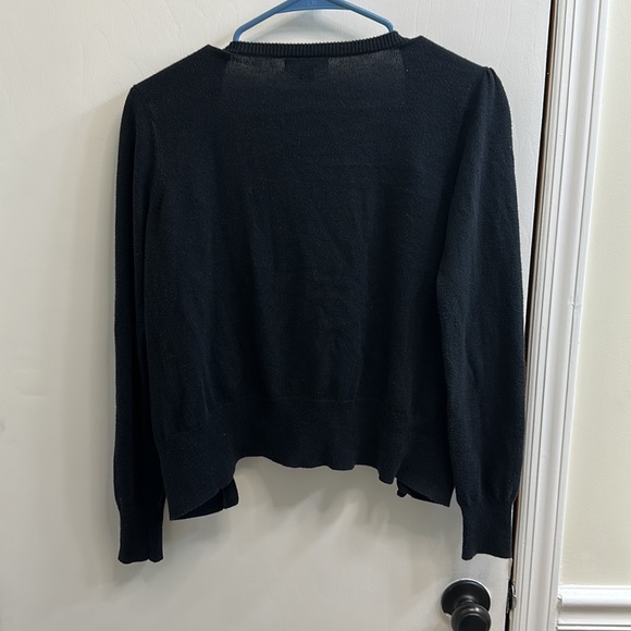 Gap Black Cardigan XXL Girls With Pockets on each side - Picture 6 of 7